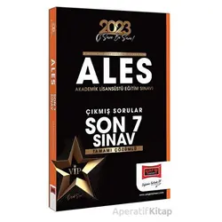 Yargı 2023 ALES Tamamı Çözümlü Çıkmış Sınav Soruları Son 7 Sınav