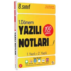Tonguç Akademi 8. Sınıf Yazılı Notları 1. Dönem 1 ve 2. Yazılı