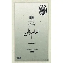 İlham-ı Vatan (Osmanlıca) - Abdülhak Hamit Tarhan - Gece Kitaplığı