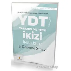 YDT İkizi İngilizce 2 Deneme Sınavı - Pınar Kılıç - Pelikan Tıp Teknik Yayıncılık