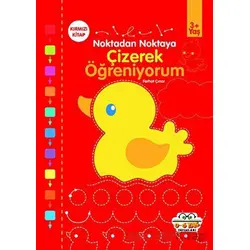 Kırmızı - Çizerek Öğreniyorum - Noktadan Noktaya - Kolektif - 0-6 Yaş Yayınları