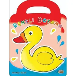 Kırmızı Kitap - Renkli Boyama - Kolektif - 0-6 Yaş Yayınları