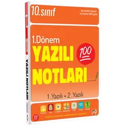 Tonguç Akademi 10. Sınıf Yazılı Notları 1. Dönem 1 ve 2. Yazılı