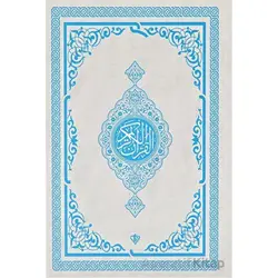 Kuranı Kerim Orta Boy Renkli Bilgisayar Hattı Ali El Kari İmlası (Mavi)