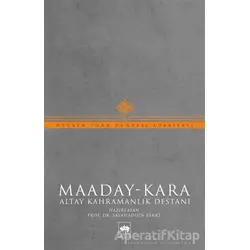 Maaday- Kara - Salahaddin Bekki - Ötüken Neşriyat