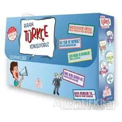Burada Türkçe Konuşuyoruz (5 Kitap Set) - Süleyman Ezber - Nesil Çocuk Yayınları