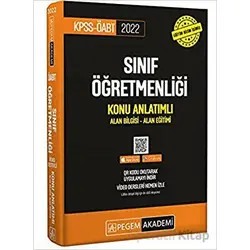 2022 KPSS ÖABT Sınıf Öğretmenliği Alan Bilgisi - Alan Eğitimi Konu Anlatımlı