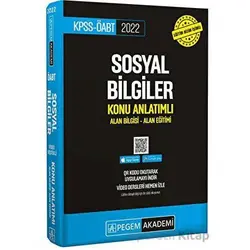2022 KPSS-ÖABT Sosyal Bilgiler Konu Anlatımlı Alan Bilgisi - Alan Eğitimi