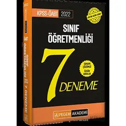 2022 KPSS-ÖABT Sınıf Öğretmenliği Tamamı Çözümlü Özgün Sorular 7 Deneme