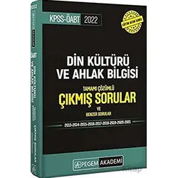 2022 KPSS-ÖABT Din Kültürü ve Ahlak Bilgisi Tamamı Çözümlü Çıkmış Sorular ve Benzer Sorular