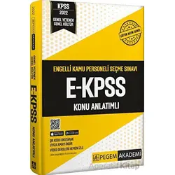 2022 E-KPSS Konu Anlatımlı - Kolektif - Pegem Akademi Yayıncılık