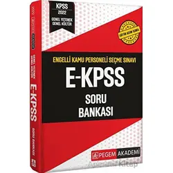 2023 E-KPSS Soru Bankası - Kolektif - Pegem Akademi Yayıncılık