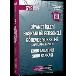 2023 Diyanet İşleri Başkanlığı Personeli Görevde Yükselme Sınavlarına Hazırlık Konu Anlatımlı Soru B