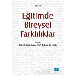 Eğitimde Bireysel Farklılıklar - Yıldız Kuzgun - Nobel Akademik Yayıncılık