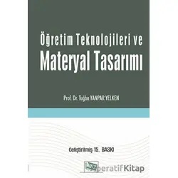 Öğretim Teknolojileri ve Materyal Tasarımı - Tuğba Yanpar Yelken - Anı Yayıncılık