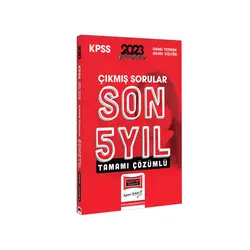 Yargı 2023 KPSS Genel Yetenek Genel Kültür Tamamı Çözümlü Son 5 Yıl Çıkmış Sınav Soruları