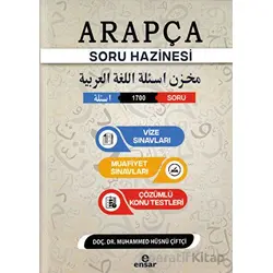 Arapça Soru Hazinesi - Muhammed Hüsnü Çiftçi - Ensar Neşriyat