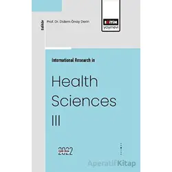 International Research in Health Sciences III