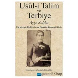 Usul-i Talim ve Terbiye - Kolektif - Nobel Akademik Yayıncılık