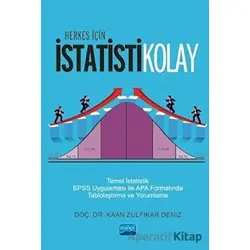 Herkes için İstatistiKolay - Kaan Zülfikar Deniz - Nobel Akademik Yayıncılık