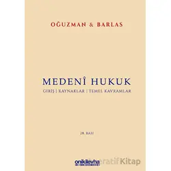 Medeni Hukuk - Nami Barlas - On İki Levha Yayınları