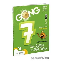 GONG 7.Din Kültürü ve Ahlak Bilgisi Soru Bankası - Fatma Taşyürek - Eğiten Kitap