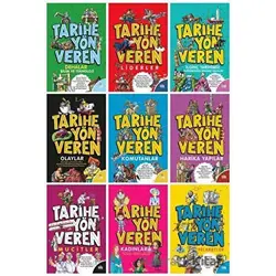 Çocuklar İçin Tarihe Yön Verenler (9 Kitap Takım) - Serdar Kayıhan - Halk Kitabevi