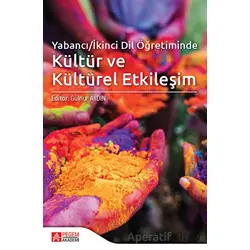 Yabancı/İkinci Dil Öğretiminde Kültür ve Kültürel Etkileşim