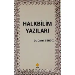 Halkbilim Yazıları - Daimi Cengiz - Duvar Kitabevi