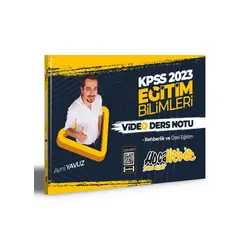 Hocawebde 2023 KPSS Eğitim Bilimleri Rehberlik ve Özel Eğitim Video Ders Notları