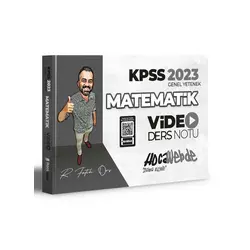 HocaWebde 2023 KPSS Matematik Video Ders Notu