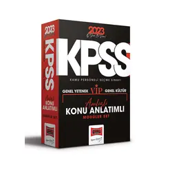 Yargı 2023 KPSS Genel Kültür Genel Yetenek Tüm Dersler Konu Anlatımlı Modüler Set