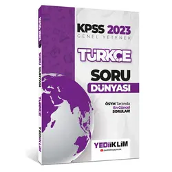 Yediiklim 2023 KPSS Genel Yetenek Türkçe Soru Dünyası