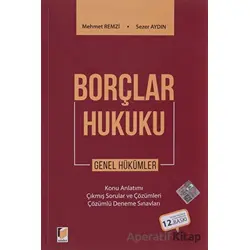 Borçlar Hukuku Genel Hükümler - Sezer Aydın - Adalet Yayınevi
