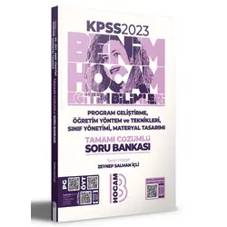 Benim Hocam 2023 KPSS Eğitim Bilimleri Tamamı Çözümlü Soru