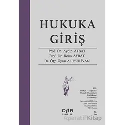 Hukuka Giriş - Rona Aybay - Der Yayınları