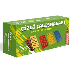 Çizgi Çalışmaları - İnce Motor Gelişimi (Ahşap) - Aklımda Zeka Oyunları
