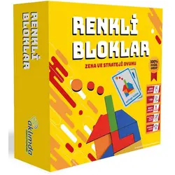 Renkli Bloklar (Ahşap) - Aklımda Zeka Oyunları