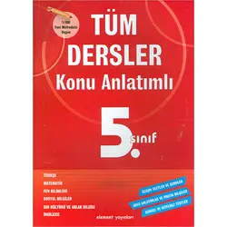 Element 5.Sınıf Tüm Dersler Konu Anlatımlı