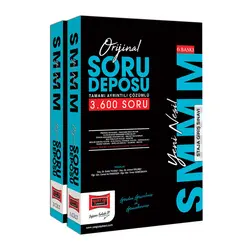 Yargı 2023 SMMM Orjinal Tamamı Ayrıntılı Çözümlü Soru Deposu (2 Cilt)