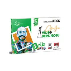 Yargı 2023 KPSS 5Yüz Coğrafya Video Ders Notları