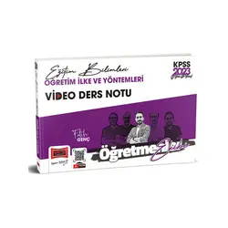 Yargı 2023 KPSS Eğitim Bilimleri Öğretmenler Ekibi Öğretim İlke ve Yöntemleri Video Ders Notları