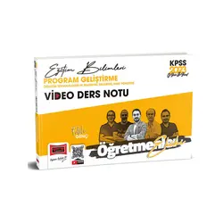 Yargı 2023 KPSS Eğitim Bilimleri Öğretmenler Ekibi Video Ders Notları