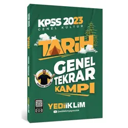 Yediiklim 2023 KPSS Genel Tekrar Tarih Kampı