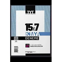 Marka 2024 TYT Kimya 15x7 Deneme Tamamı Video Çözümlü