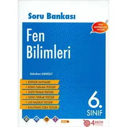 6. Sınıf Fen Bilimleri Soru Bankası - Kolektif - 4 Adım Yayınları