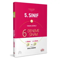 Editör 5.Sınıf 6 Fasiküllü Deneme Sınavı