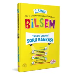 Editör 2.Sınıf BİLSEM Tamamı Çözümlü Soru Bankası