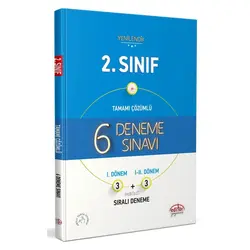 Editör 2. Sınıf Tamamı Çözümlü 6 Deneme Sınavı Fasiküllü