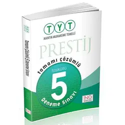 İnovasyon TYT Prestij Çözümlü 5 Fasikül Deneme Sınavı